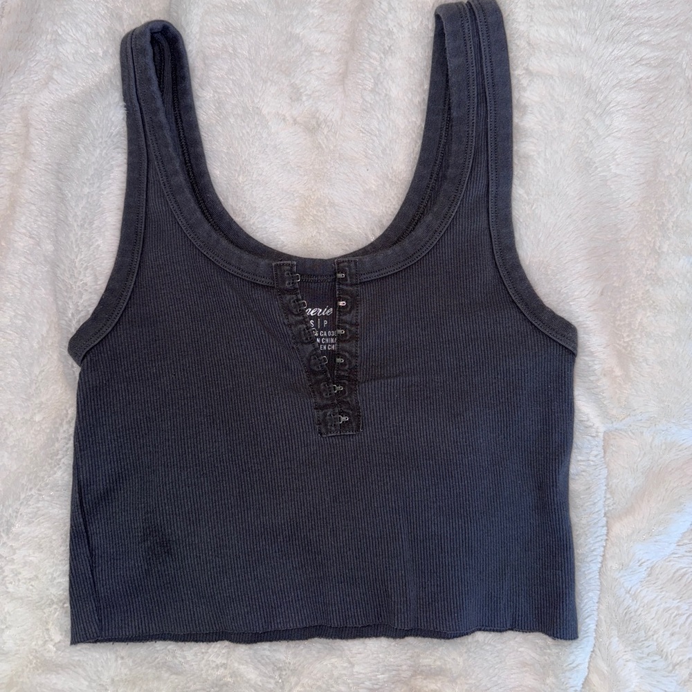 Aerie Dark Gray Women's Tank Top